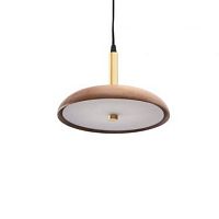 Pendant lamp BOLACHAmetalsolid woodcontemporary