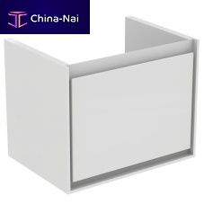 Wall-hung washbasin cabinet E0817woodencontemporarywith drawers