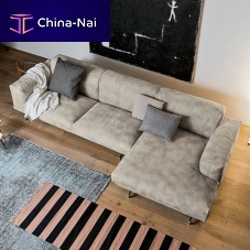 Modular sofa POLDOcontemporaryfabricleather