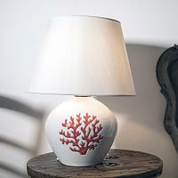 Table lamp CORALLOceramiccontemporarycorded