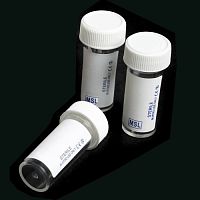 Storage sample container 129205polystyrenewith screw capsterile