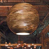 Pendant lamp ARCTURUScardboardclassiccorded