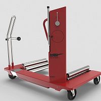 Tire trolley SR 1500NTfor heavy loadswith swivel casterscylindrical roller