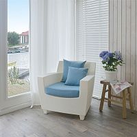 Contemporary armchair COOPERpolyethylenegardenoutdoor