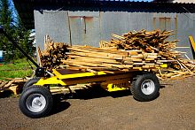 Transport trolley UR seriesplatformfor heavy loadselectric