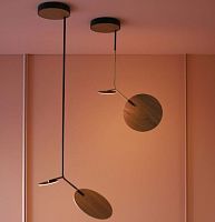 Pendant lamp BALLON lacquered woodcontemporarycorded
