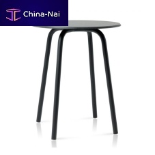 Contemporary side table PARRISH 24 : PART24 BT PC BLKroundhomeindoor