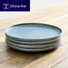 Flat plate Kantoroundenameled sandstoneplain