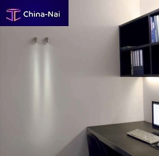 Contemporary wall light COURBES UNOindooraluminumadjustable