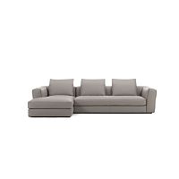 Modular sofa FLOWERcontemporaryleather3-seater
