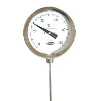 Bimetallic thermometer AYdialIP66insertion