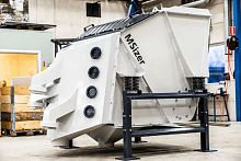 Separating trimmings and shaving screener MSIZER SEL-G-COMPACTcontrolfor the paper industryfor the wood industry