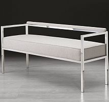 Contemporary sofa BEVERLYfabricleathergray