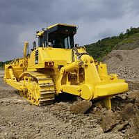 Crawler bulldozer D155AX-8for construction