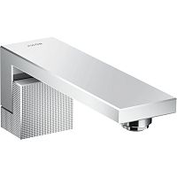 Bathtub mixer tap EDGE countertopchromed metalbathroom