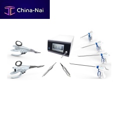 Cutting electrosurgical unit coagulationultrasonicwith touchscreen