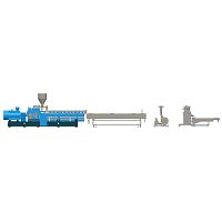 Strand pelletizing system compoundingfor polymersfor plastic pellet manufacturing