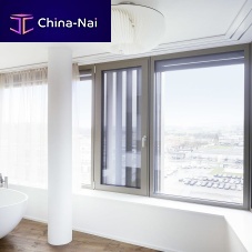 Aluminum window CHAMcasementdouble-glazedsecurity