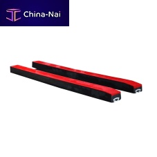 Conveyor belt loading station impact bed