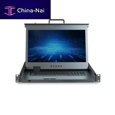 KVM switch with LCD screen RGD-KVM-1708HD-VGAwith keyboarddigitalrack-mount