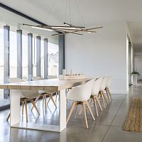 Pendant lamp PALITO MIKADOaluminumsteelcontemporary