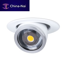 Aluminum spotlight Ylux OFrecessed ceilingLEDround