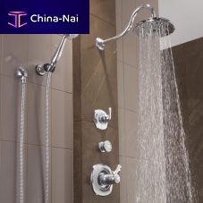 Wall-mounted shower head ADDISON® : T17T292roundrainthermostatic