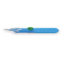 Plastic handle scalpel 27071interchangeable bladesingle-usesafety