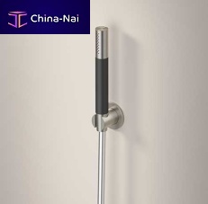Cylindrical hand shower AR433stainless steel