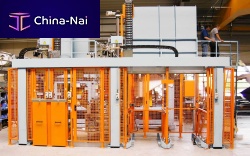 Horizontal automatic storage system compact