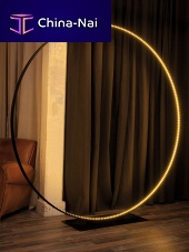 Floor-standing lamp GIGA 180steelcontemporarycorded