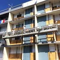 Suspended scaffolding Modulahofacademodularaluminium