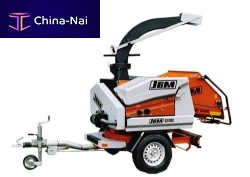 Horizontal mill for woodwastehydraulic