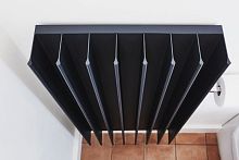 Electric towel radiator GORDONcontemporarystainless steelwall-mounted