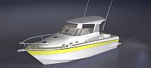 Inboard cabin cruiser Tournament 9hard-topsport-fishing