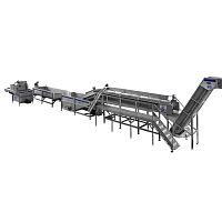 Sorting system for the food industry for fruit