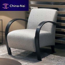 Contemporary armchair SYLPHIDEfabricleathercowhide