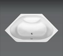 Corner bathtub VICTORIAacrylicwhite