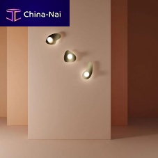 Traditional wall light ALMONDindoorbrassglass