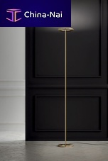 Floor-standing lamp PASSEPARTOUTaluminumsteelbrass