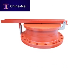 Gas pressure relief valve for tankflange