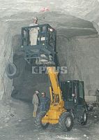 Wheeled loader TSL 853 T7telescopicswingfor quarries