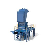 Rotor mill 2420Bverticalfor woodwaste