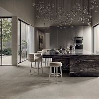 Porcelain stoneware stone slab PULVISfor facadefor wallfor floor
