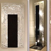 Contemporary wall light NOVARAindoorglassrectangular