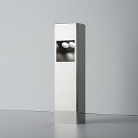 Garden bollard light DOMINO 2contemporarystainless steelPMMA