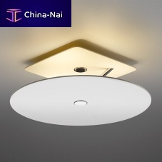 Contemporary ceiling light BEAMY-UProundmetalLED
