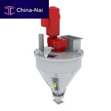 Worm screw feeder motorizedfor hopperfor plastic pellets