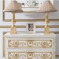 Table lamp 802 series fabricbeechgold