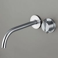 Washbasin mixer tap PB SET01wall-mountedstainless steelbathroom